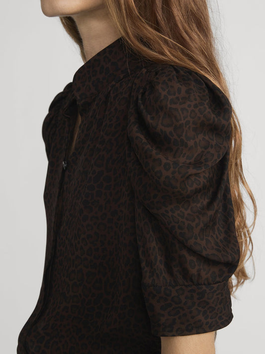 The Gillian Black Shirt Top