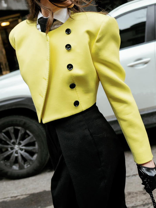 Elegant Double-breasted Blazer