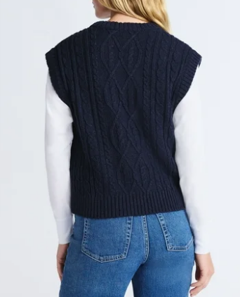 Dazzle Pearl Sweater Vest