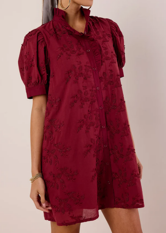 Adorable Flower Short Dress