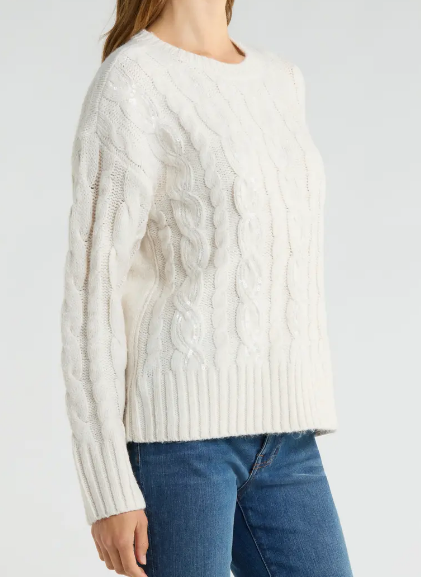 Holiday Sequin Sweater