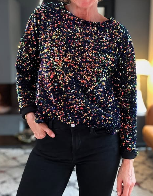 Dazzle Sequin Sweater