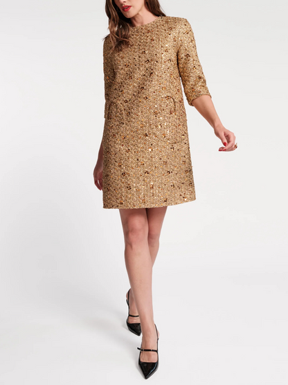 Mod Sequin Dress