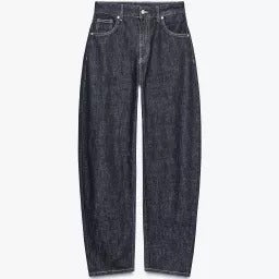 Fashion Jackson denim two-piece suit