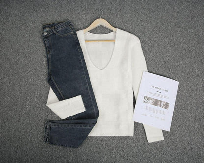 Back and Forth White Sweater