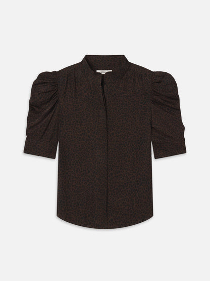 The Gillian  Black Shirt Top