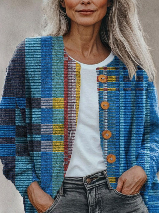 Fresh Blue Long Sleeve Outerwear