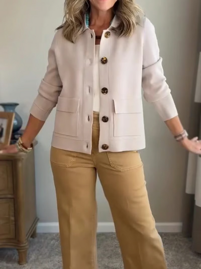 Women's Button-Front Cardigan Jacket