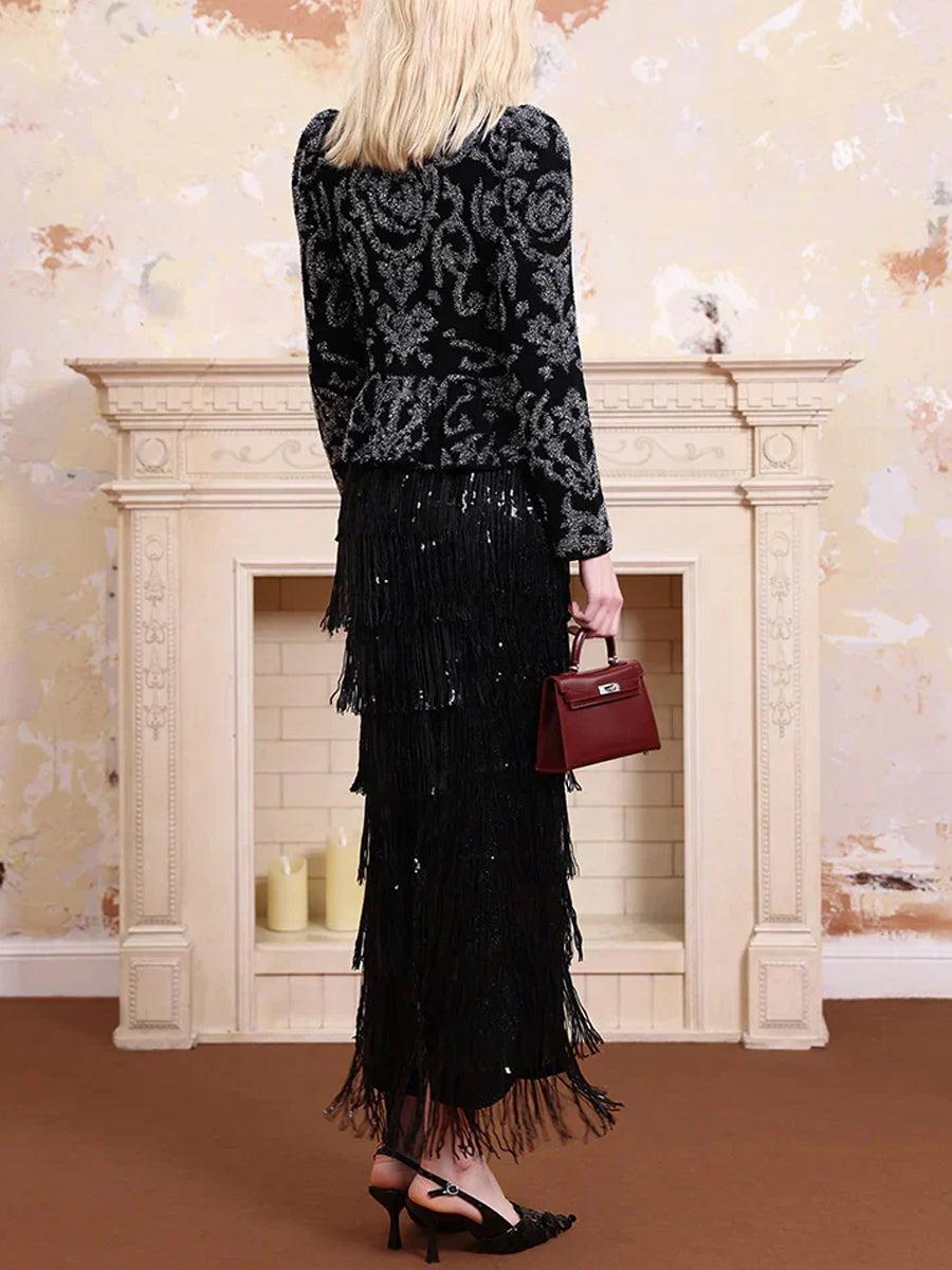 Velvet Long Sleeve Front Button Blouse