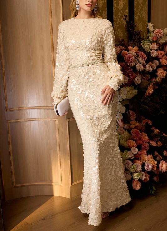 Sequin Mermaid Evening Dress