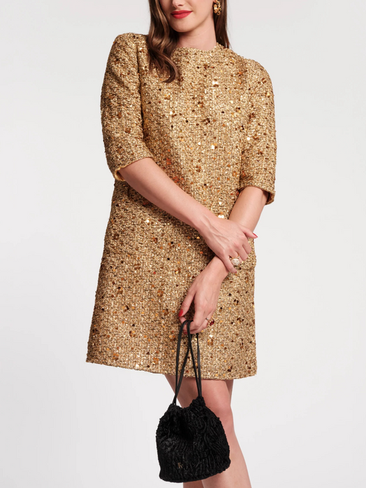 Mod Sequin Dress