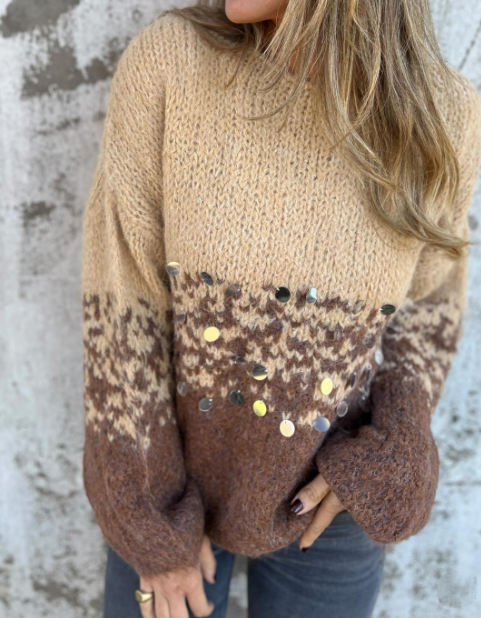 Dazzle Comfy Sequin Sweater