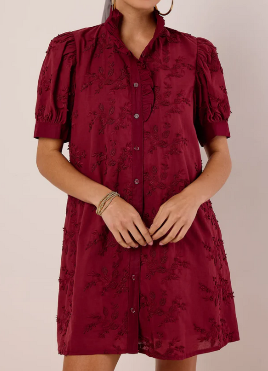 Adorable Flower Short Dress