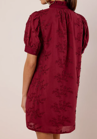 Adorable Flower Short Dress