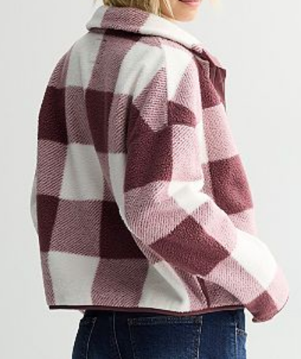 Comfy Casual Plaid Jacket