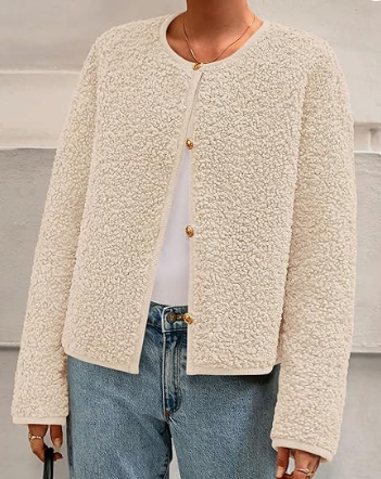 Chic Warm Button Down Cardigan