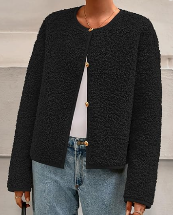 Chic Warm Button Down Cardigan