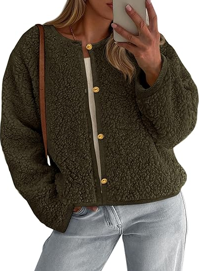 Chic Warm Button Down Cardigan