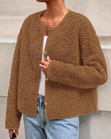 Chic Warm Button Down Cardigan