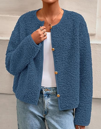 Chic Warm Button Down Cardigan