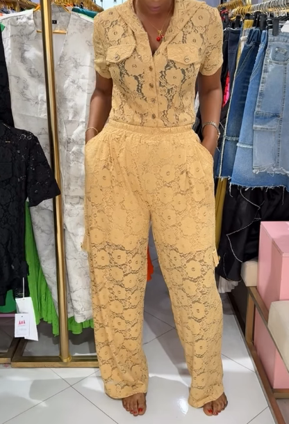 Chill Lace Hoodie Set