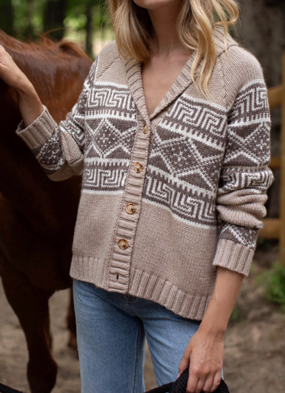 Chic Comfy Button Down Cardigan