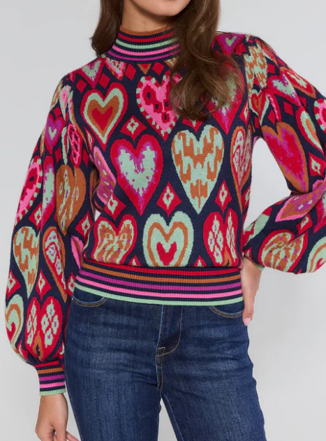 Adorable Heart Sweater