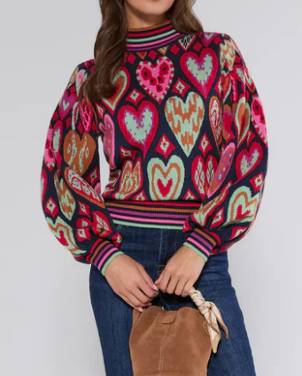Adorable Heart Sweater