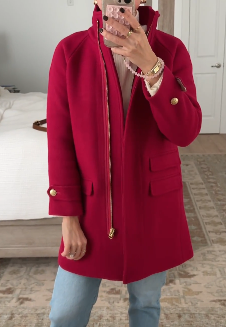 Chic Stand Collar Coat