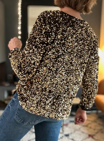 Dazzle Sequin Sweater