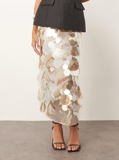 Dazzle Sequin Skirt