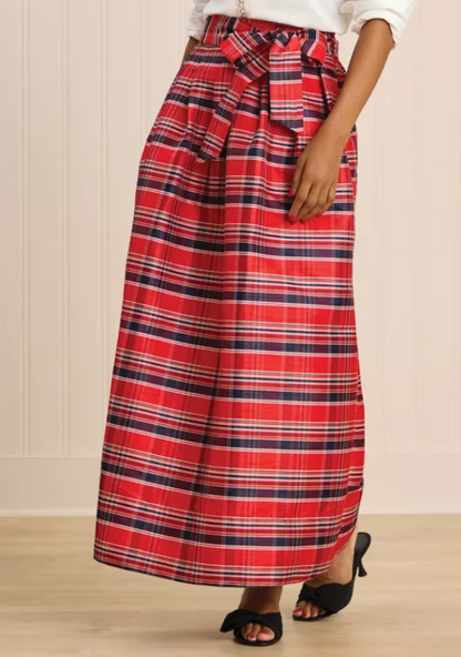 Red Plaid Holiday 2pc Set