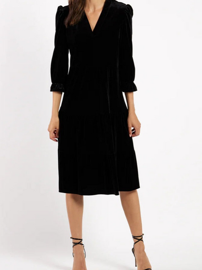Maggie Velvet Dress